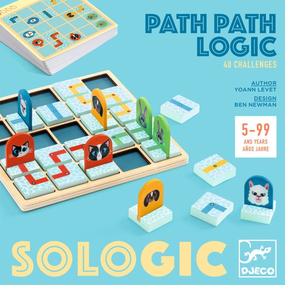 Djeco Παιχνίδι Λογικής 'Path Path Logic'