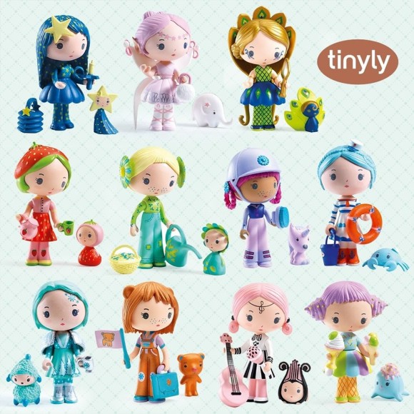 Djeco Φιγούρα Tinyly Berry & Lila