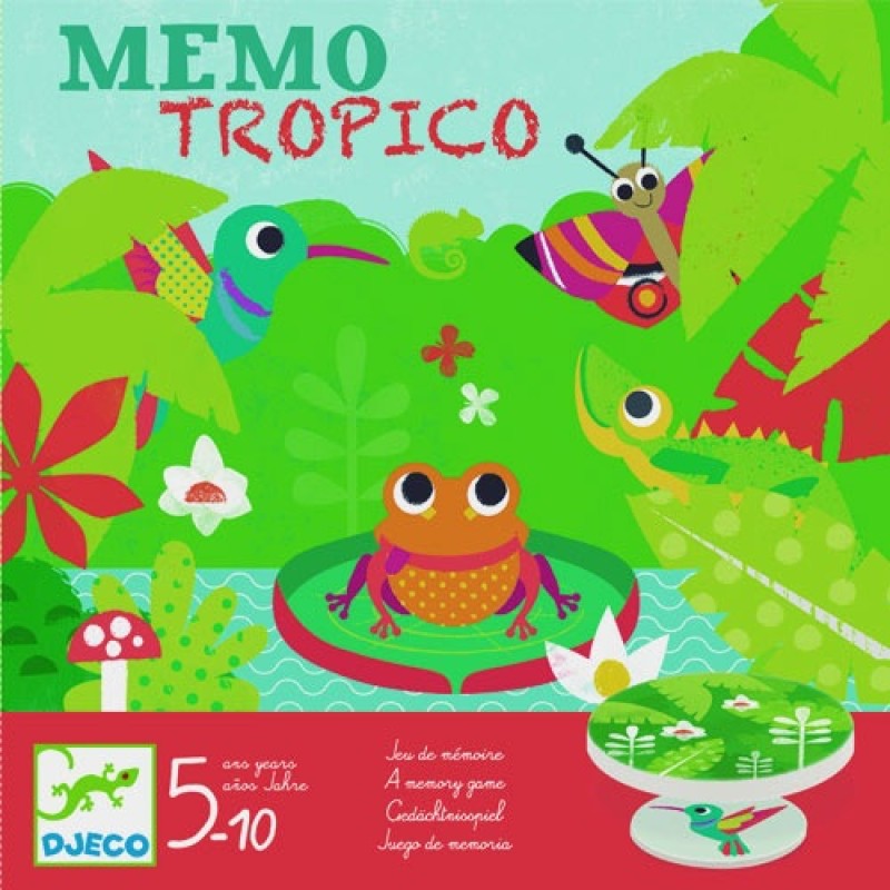 Djeco Επιτραπέζιο παιχνίδι Μέμο΄Tropico