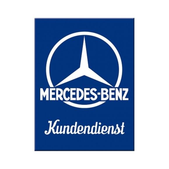 Nostalgic Magnet Mercedes-Benz - Kundendienst