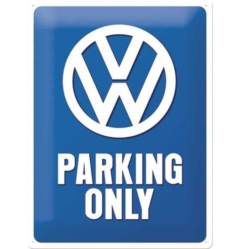 Nostalgic Μεταλλικός πίνακας VW Parking Only