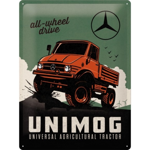 Nostalgic Μεταλλικός πίνακας Daimler Truck - Unimog