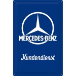 Nostalgic Μεταλλικός πίνακας Mercedes-Benz - Kundendienst