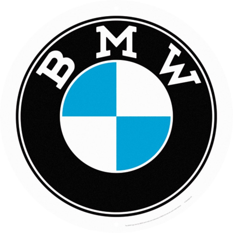 Nostalgic Μεταλλικός πίνακας BMW - Logo