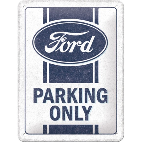 Nostalgic Μεταλλικός πίνακας Ford - Parking Only