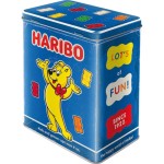 Nostalgic Μεταλλικό κουτί μεγάλο HARIBO - Enjoy the Taste blue