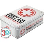 Nostalgic Μεταλλικό κουτί Flat 3D First Aid Kit