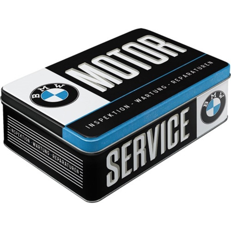 Nostalgic Μεταλλικό κουτί Flat 3D BMW - Service