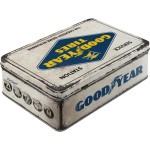 Nostalgic Μεταλλικό κουτί Flat 3D Goodyear - Logo White