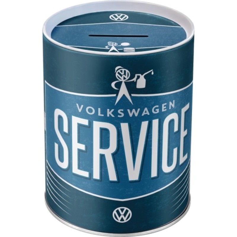 Nostalgic Μεταλλικός Κουμπαράς Volkswagen VW Service