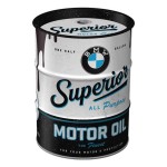 Nostalgic Μεταλλικός Κουμπαράς Oil Barrel BMW - Superior Motor Oil