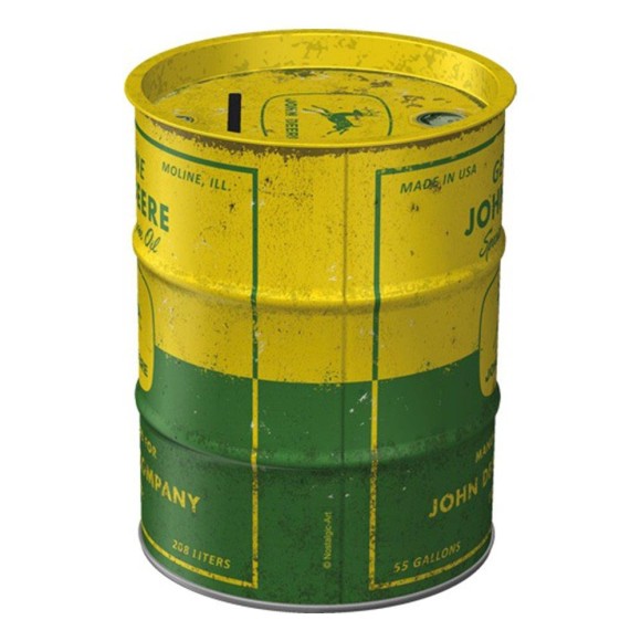 Nostalgic Μεταλλικός Κουμπαράς Oil Barrel John Deere - Special Purpose Oil