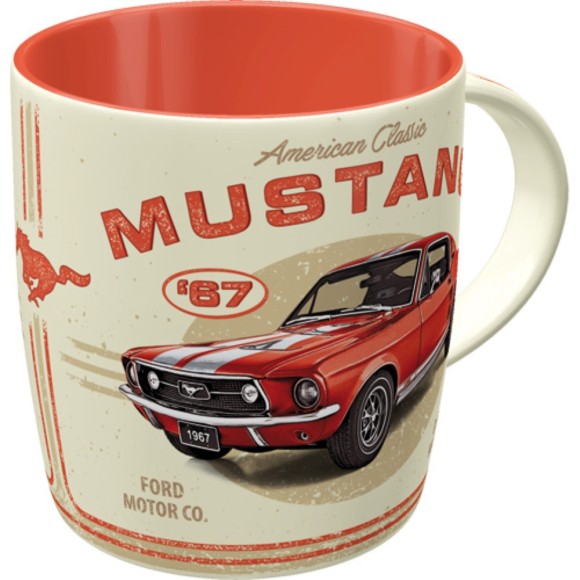 Nostalgic Κούπα Ford Mustang - GT 1967 Red