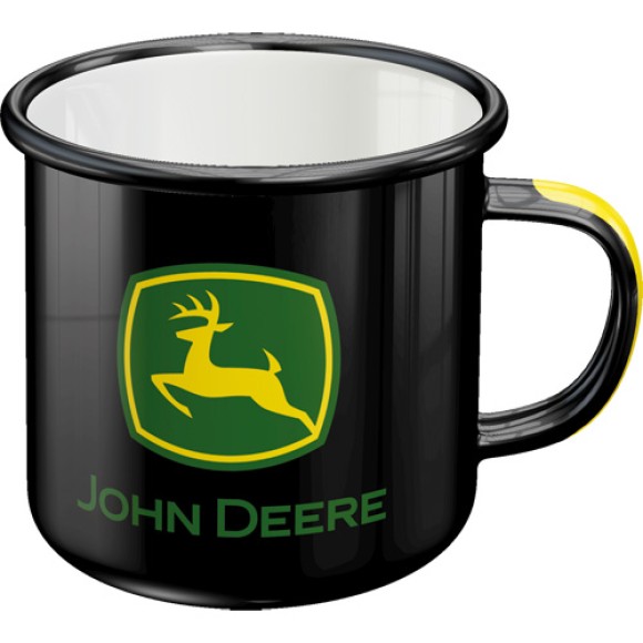 Nostalgic Κούπα σμάλτου John Deere - Logo Black