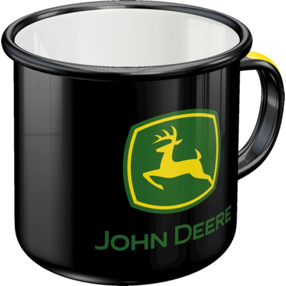 Nostalgic Κούπα σμάλτου John Deere - Logo Black