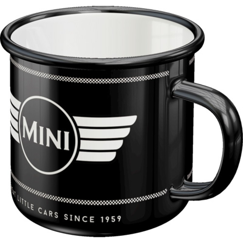 Nostalgic Κούπα σμάλτου Mini - Logo Black Mini