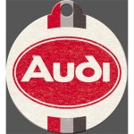 Nostalgic Μπρελόκ στρόγγυλο Audi - Logo