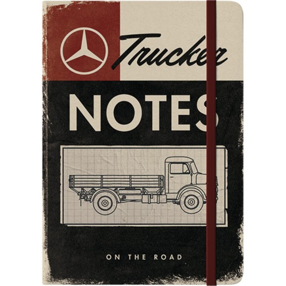 Nostalgic Σημειωματάριο Daimler Truck - Trucker Notes