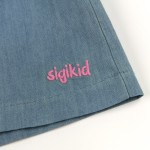 Size 116 Sigikid βερμούδα με βολάν, χρώμα μπλε denim