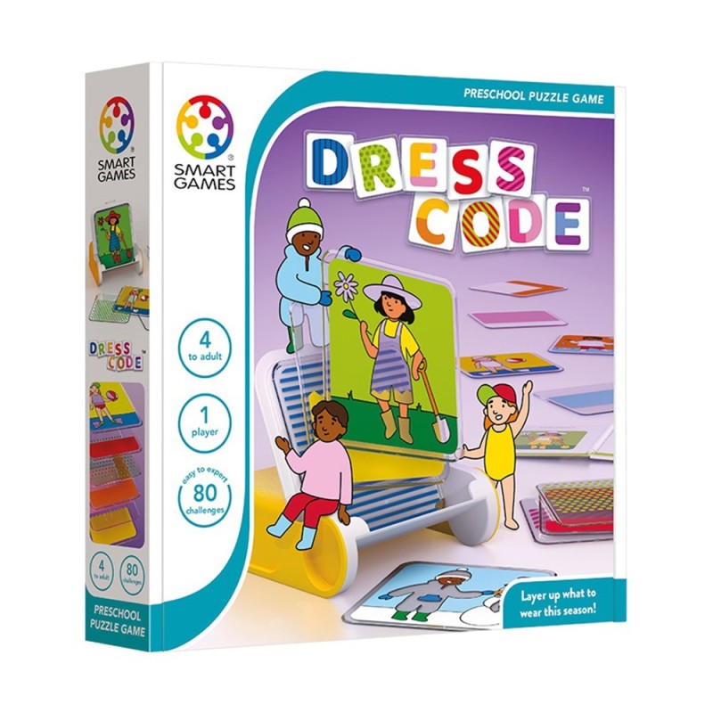 Smartgames Επιτραπέζιο Dress Code (80 challenges)