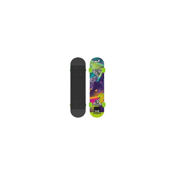 Sport1 Skateboard Black 80 cm Max 100 kg