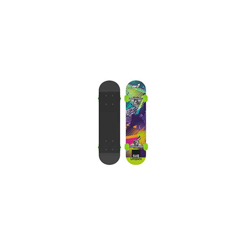 Sport1 Skateboard Black 80 cm Max 100 kg