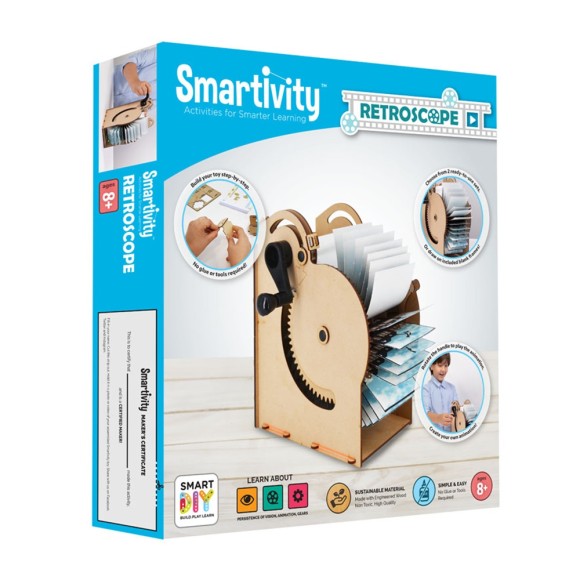 Smartivity DIY Κατασκευή Retroscope Φτιάχνω κινούμενα σχέδια