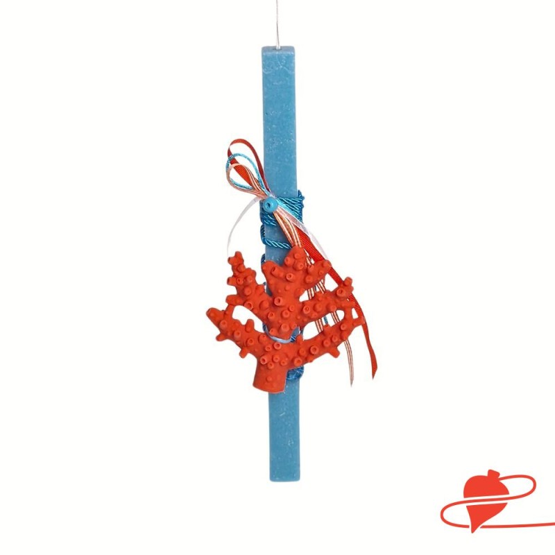 Πασχαλινή Λαμπάδα μασητικό-παιχνίδι μπάνιου "Κοράλι"